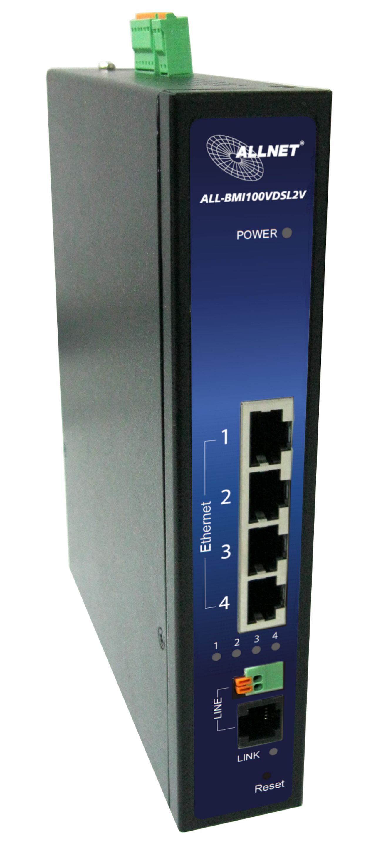 ISP Bridge Modem VDSL2 mit Vectoring Industrial IP30 VDSL2V ALL-